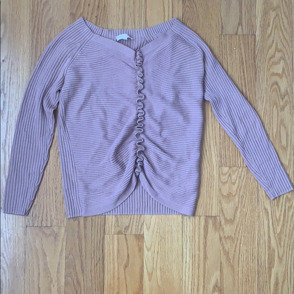 Rebecca Taylor Ruffle Sweater